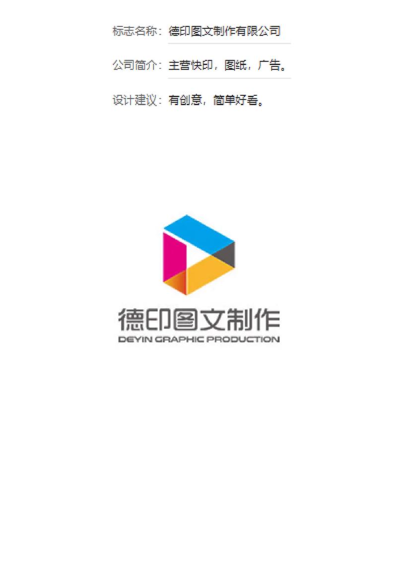 圖紙廣告圖文制作公司商標(biāo)標(biāo)志logo設(shè)計 定稿哪款你猜得到嗎？